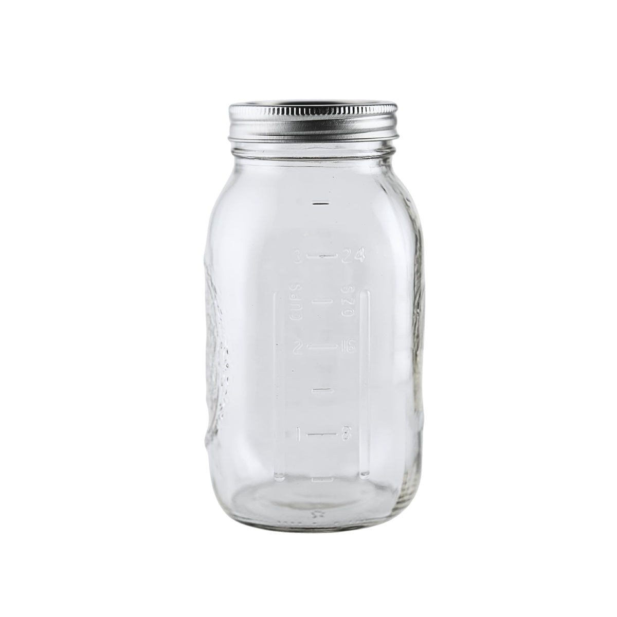 16oz Regular Mouth Glass Mason Jars with Lids & Bands, Set of 12 W751250