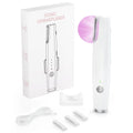 White Rechargeable Dermaplane Razor with 3 Replacement Blades B20443