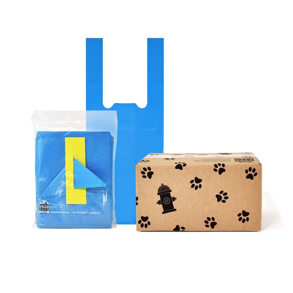 700 Tie-Handle Bags Blue P11087