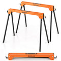 Folding Saw Horses 2 Pack 2644 LBS Capacity with Hooks F416