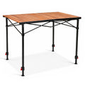 Large Adjustable Height Aluminum Camping Table Z274
