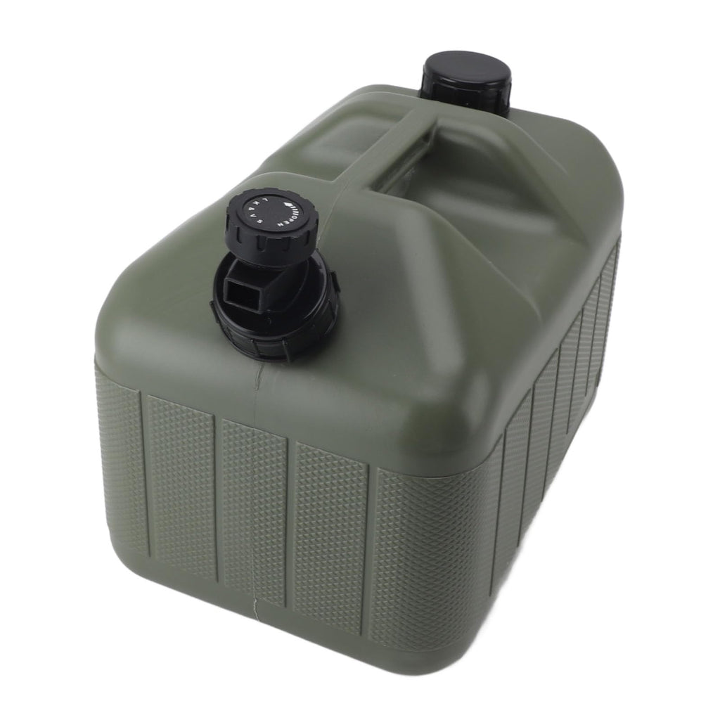 Portable 10L Green Water Storage Jug with Faucet T864