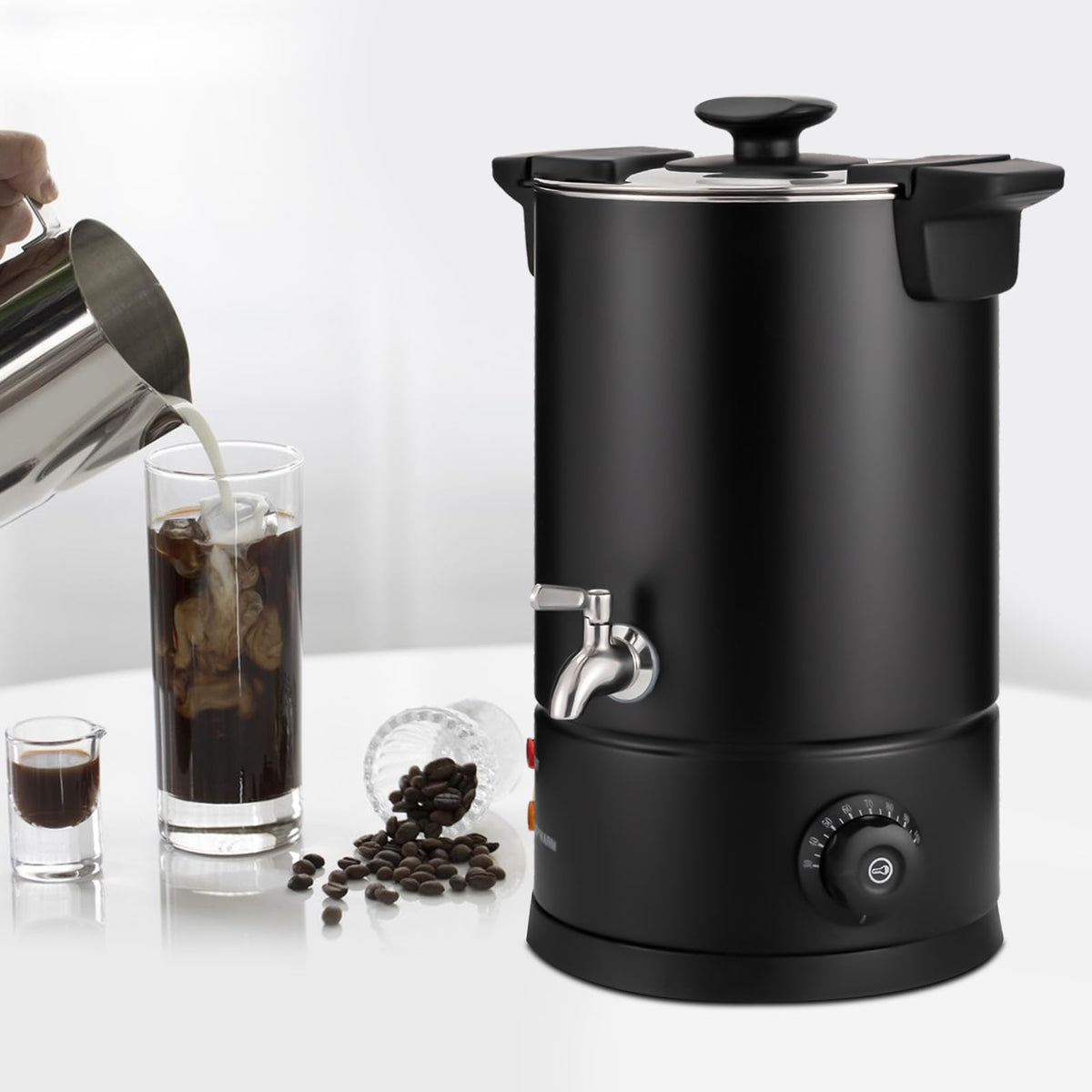 8L Electric Stainless Steel Coffee Urn X92106