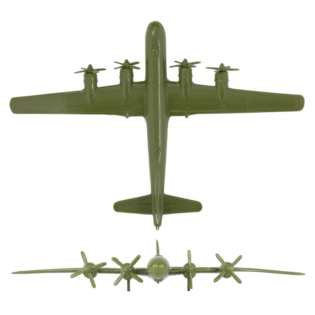 OD Green Plastic Bomber Plane O9672