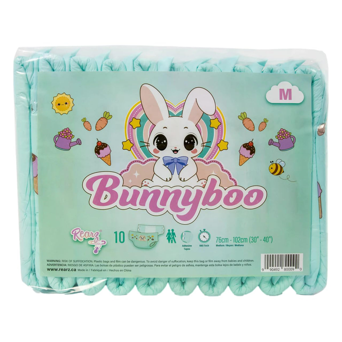 Adult Disposable Diapers 10 Pack Medium N1573