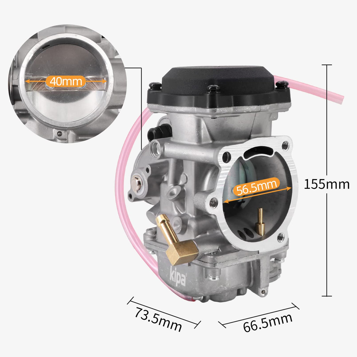 Carburetor with Spark Plug R7607