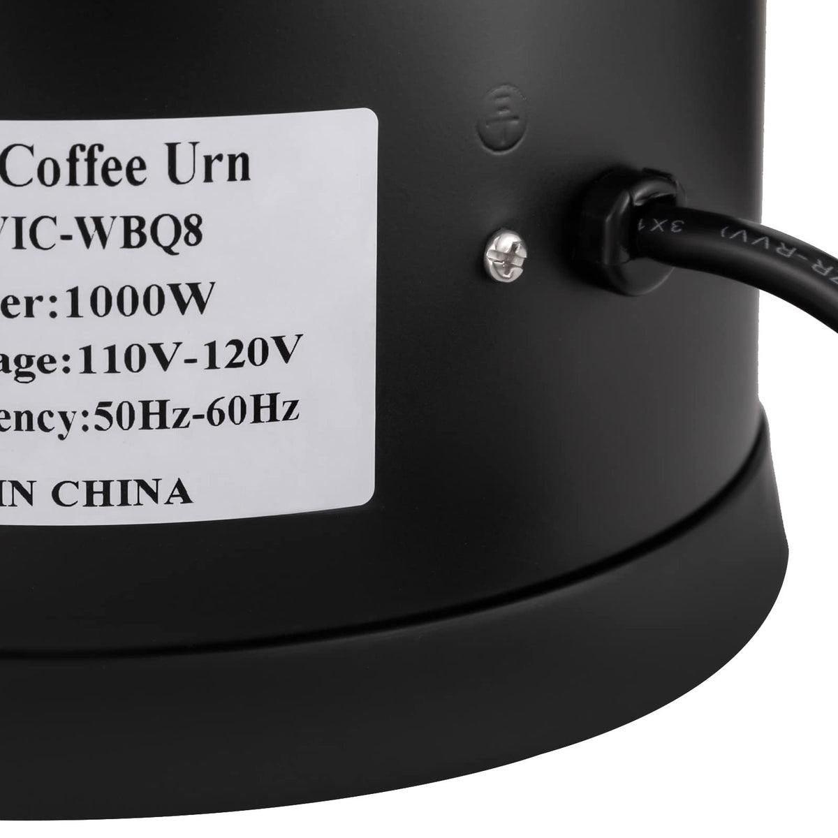 8L Electric Stainless Steel Coffee Urn X92106