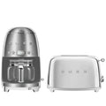 10-Cup Drip Coffee Maker & 2-Slice Toaster Set Stainless Steel N973