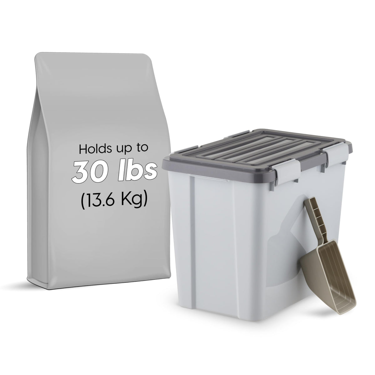 Dog Food Storage Container Up to 30 lbs Q816159
