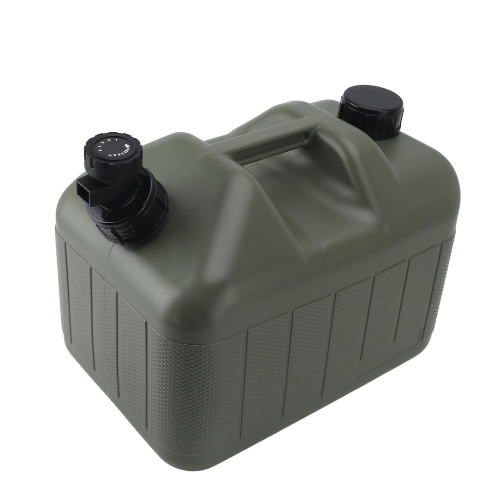 Portable 10L Green Water Storage Jug with Faucet T864