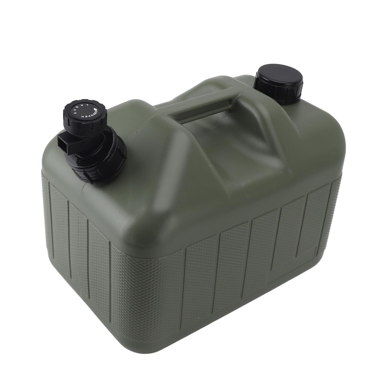 Portable 10L Green Water Storage Jug with Faucet T864