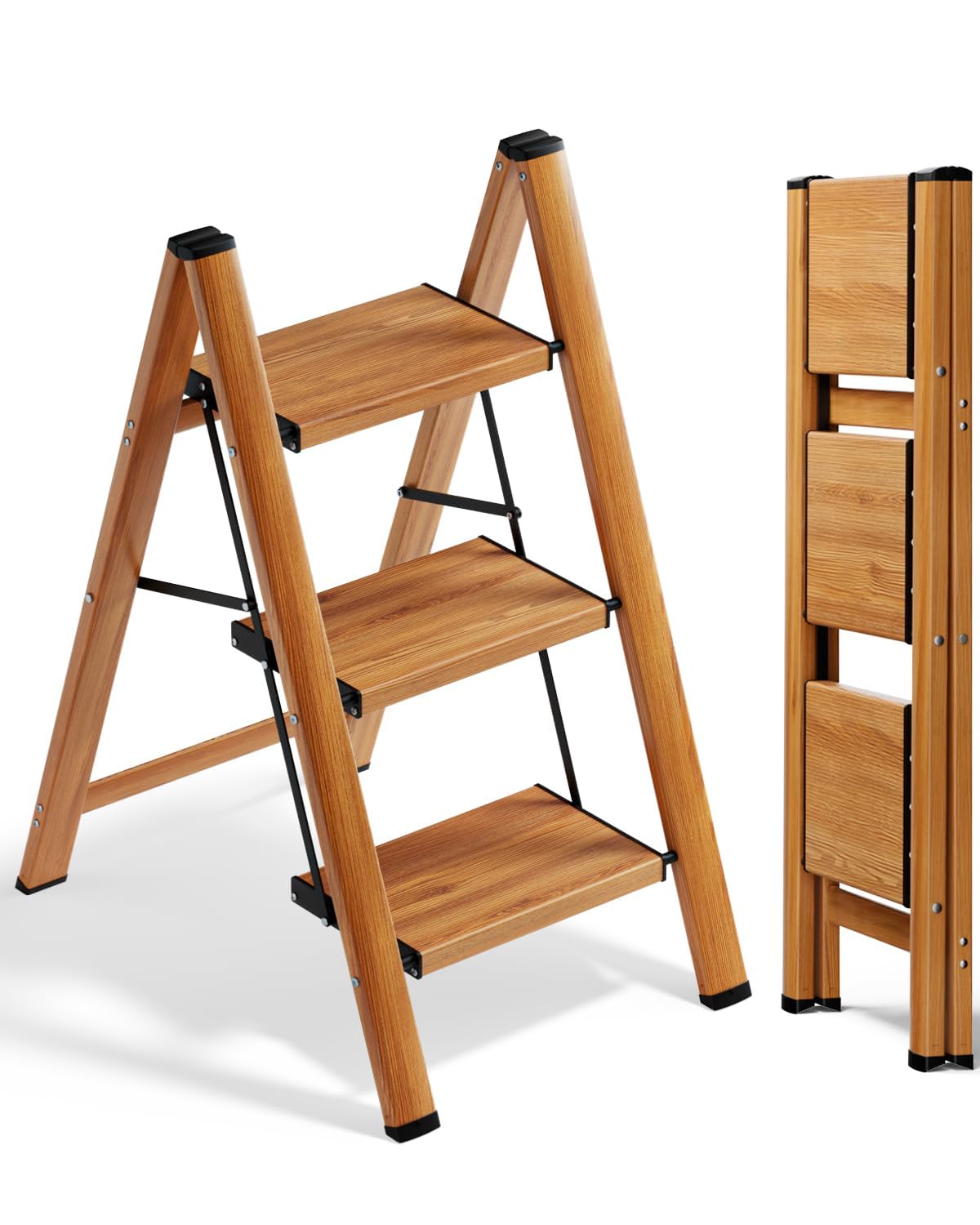3 Step Lightweight Folding Step Stool P952425