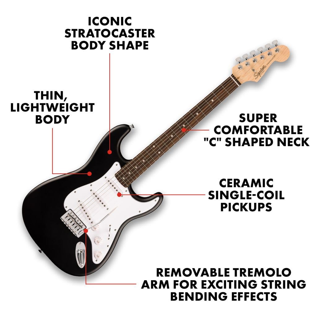 Black Electric Guitar P38432