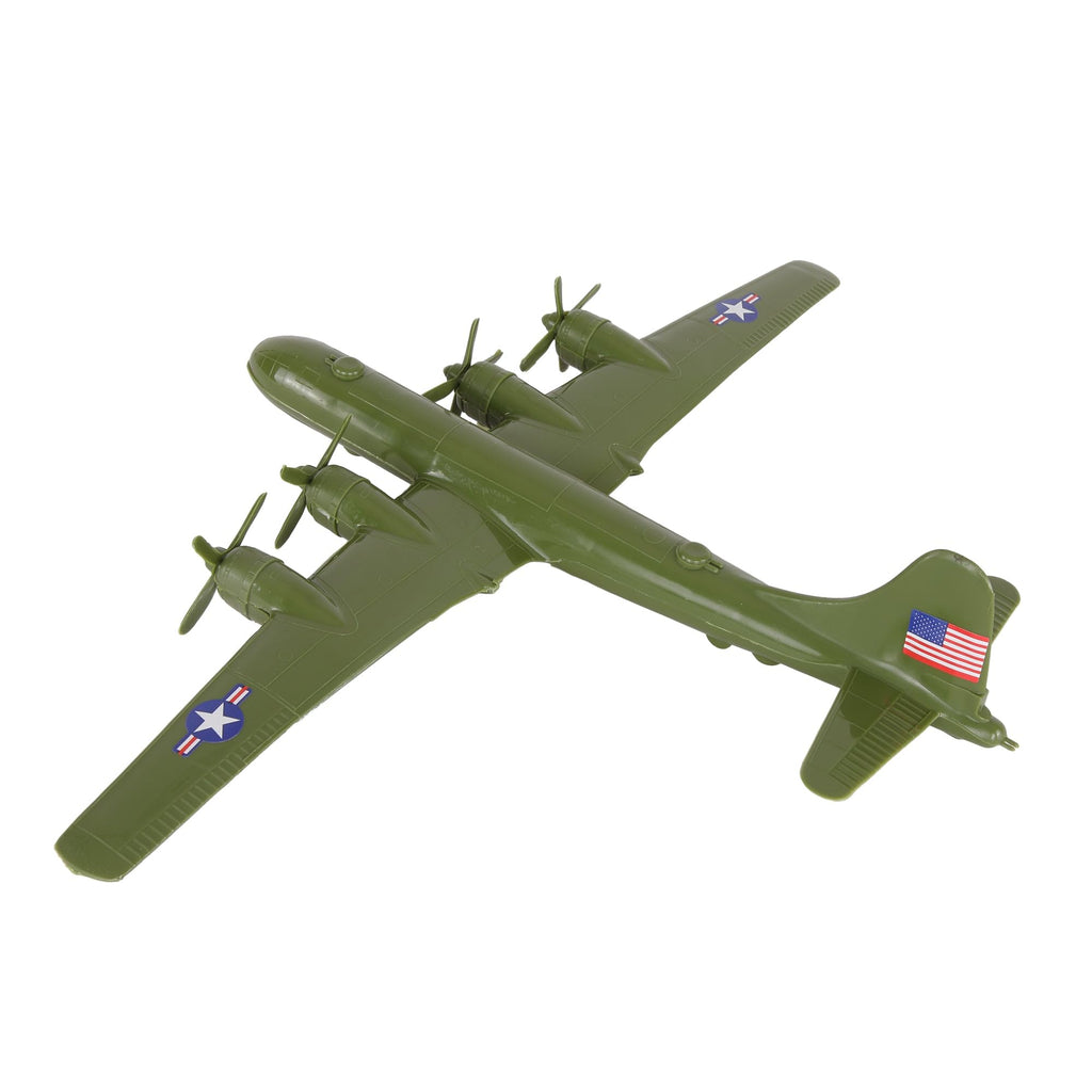 OD Green Plastic Bomber Plane O9672
