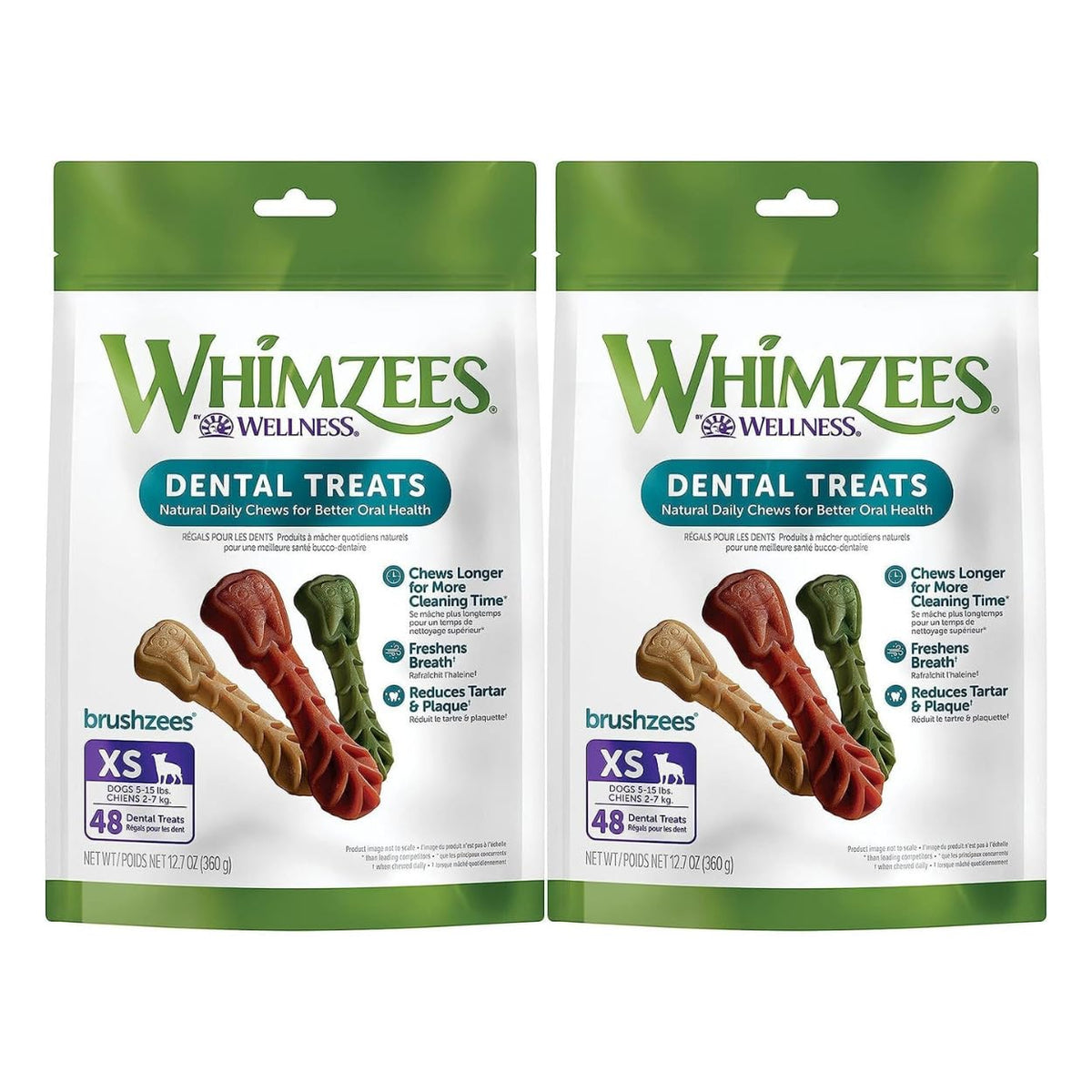 Natural Grain-Free Dental Dog Treats Variety Pack K4810
