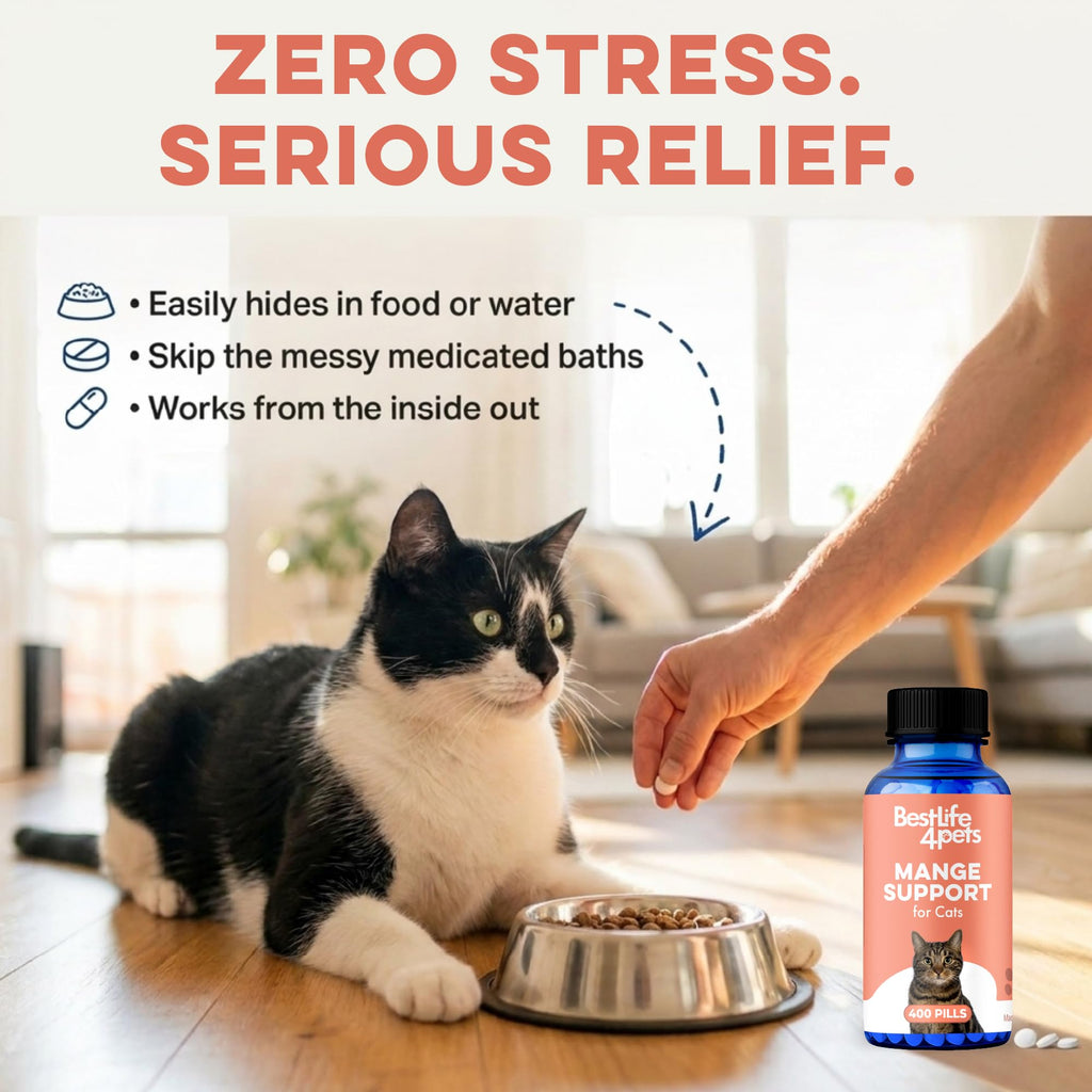 Mange Support for Cats 400 Pills M3137