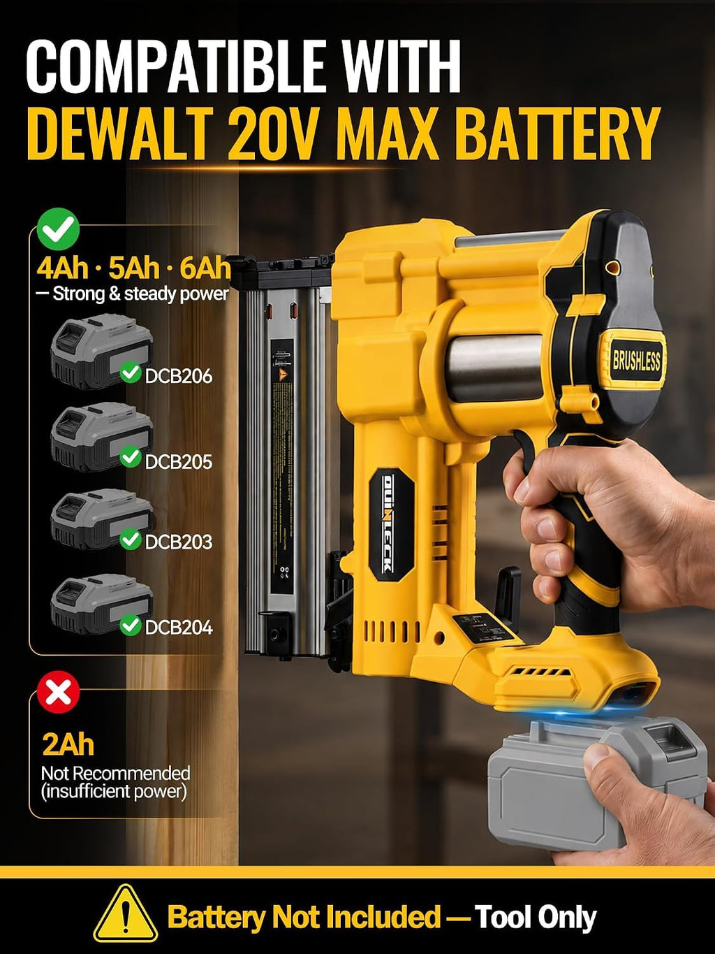 2-in-1 Brad Nailer Staple Gun U613328