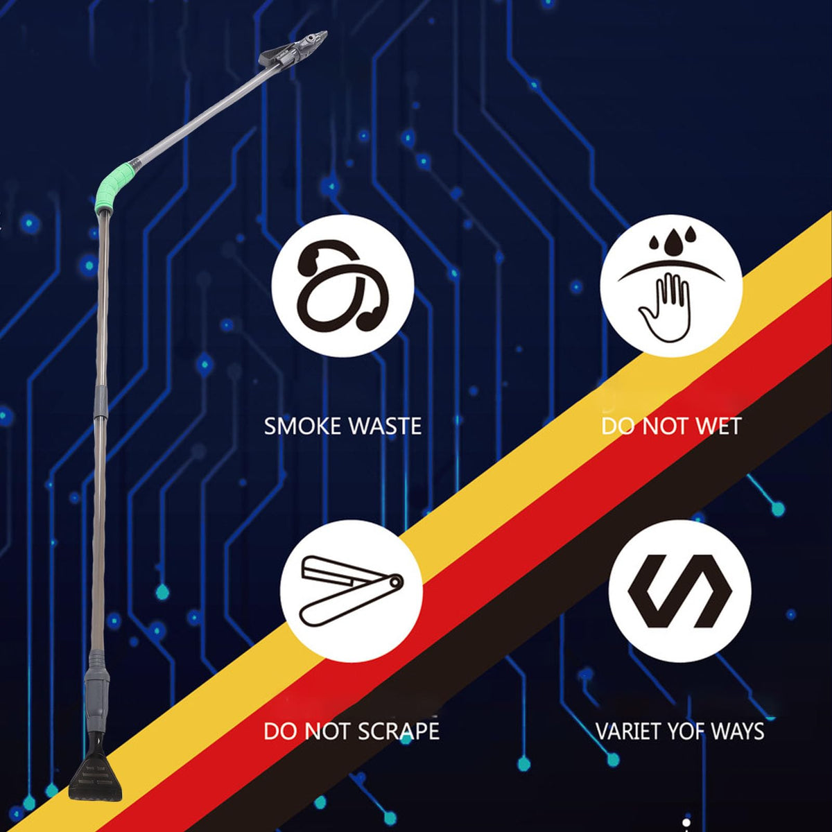 Aquarium Siphon Vacuum Cleaner 5 in 1 Water Changer Tool B745