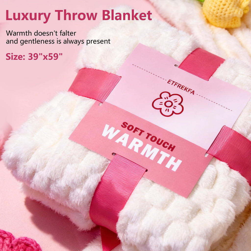 10 Pc Birthday Gift Basket Set with Blanket N9431