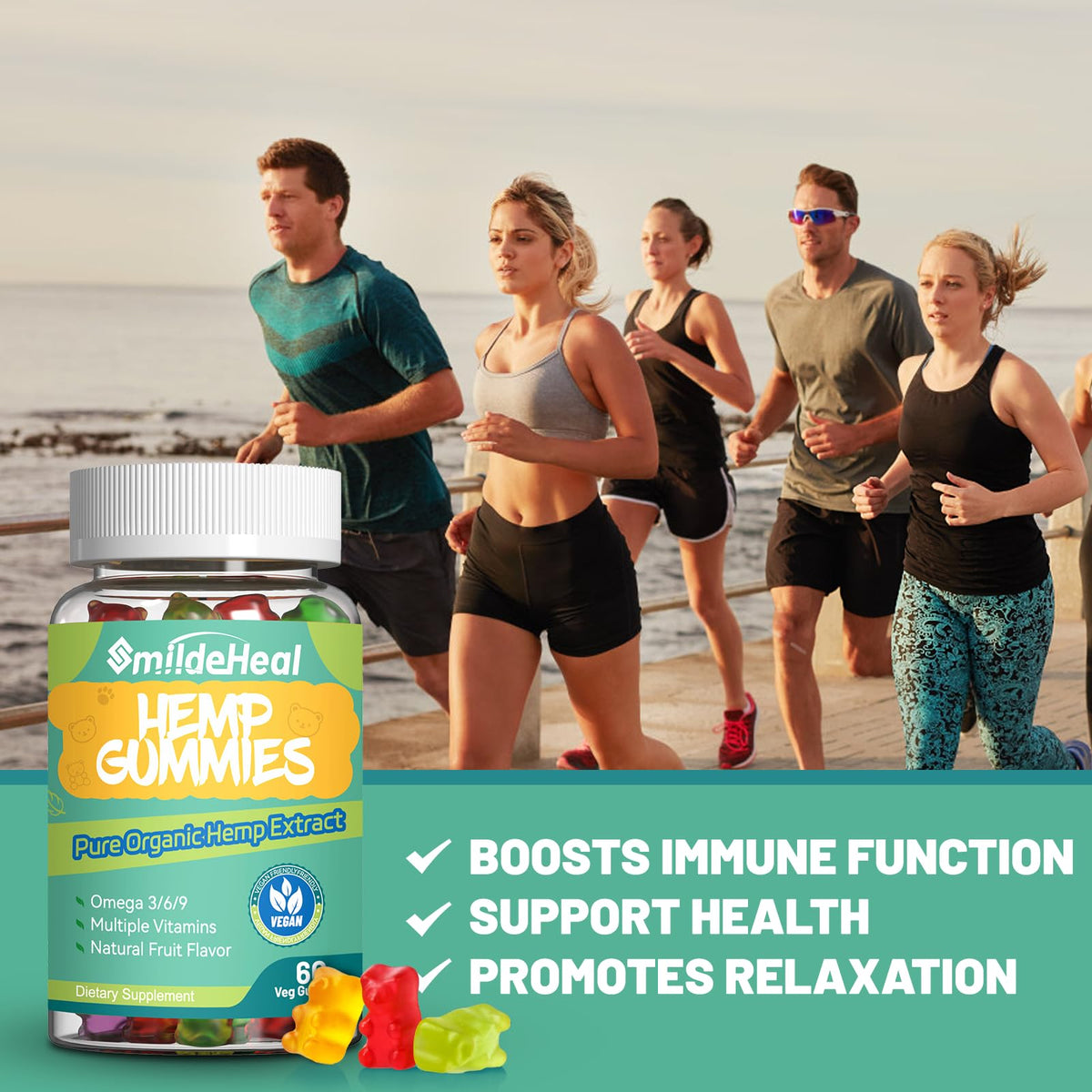 Hemp Gummies 1,500,000 MCG J6556