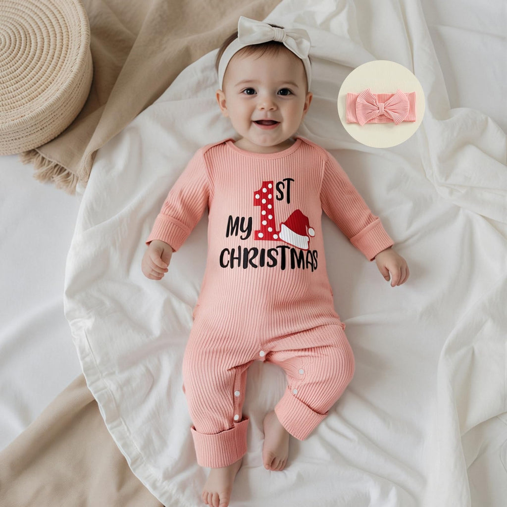 Baby Girl Long Sleeve Romper Jumpsuit H4136