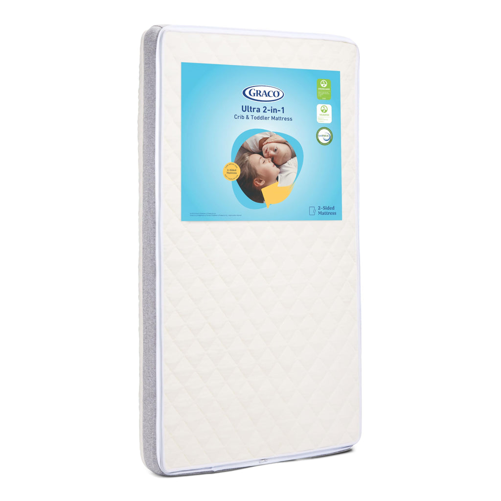 2-in-1 Dual Sided Baby Crib & Toddler Mattress V536454