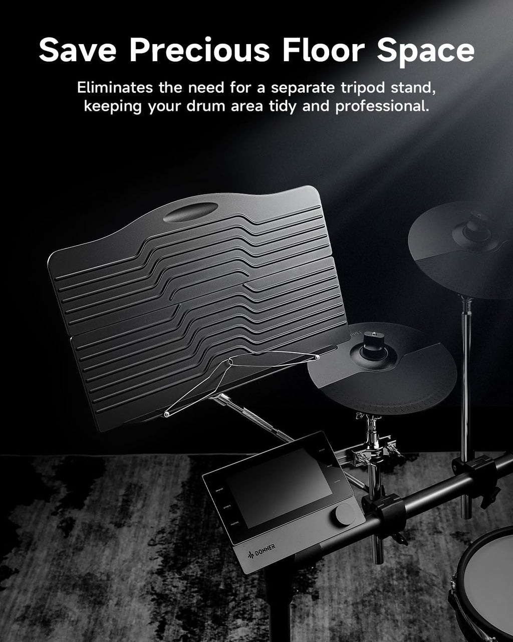 Adjustable Clamp On Sheet Music Tray W183