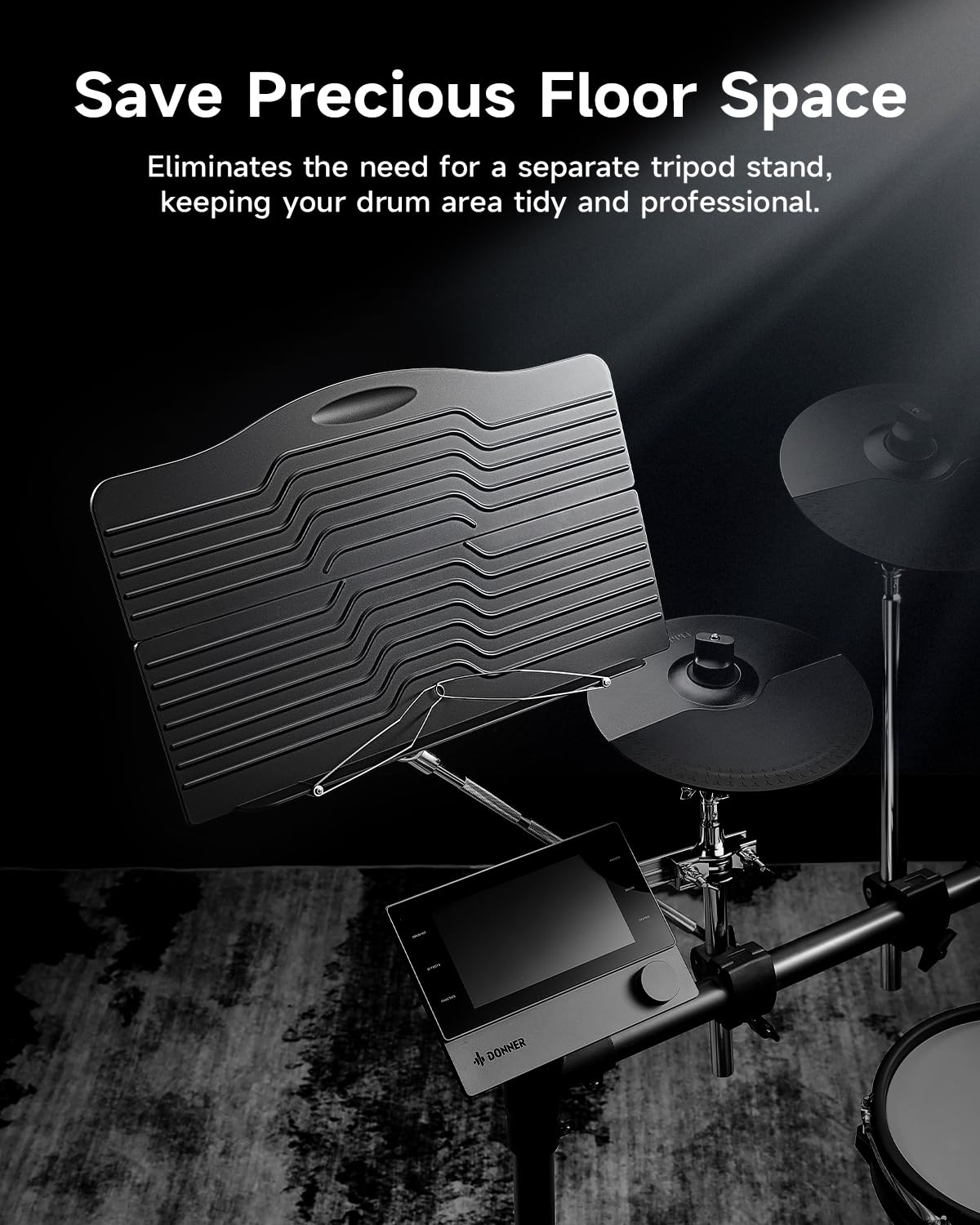 Adjustable Clamp On Sheet Music Tray W183