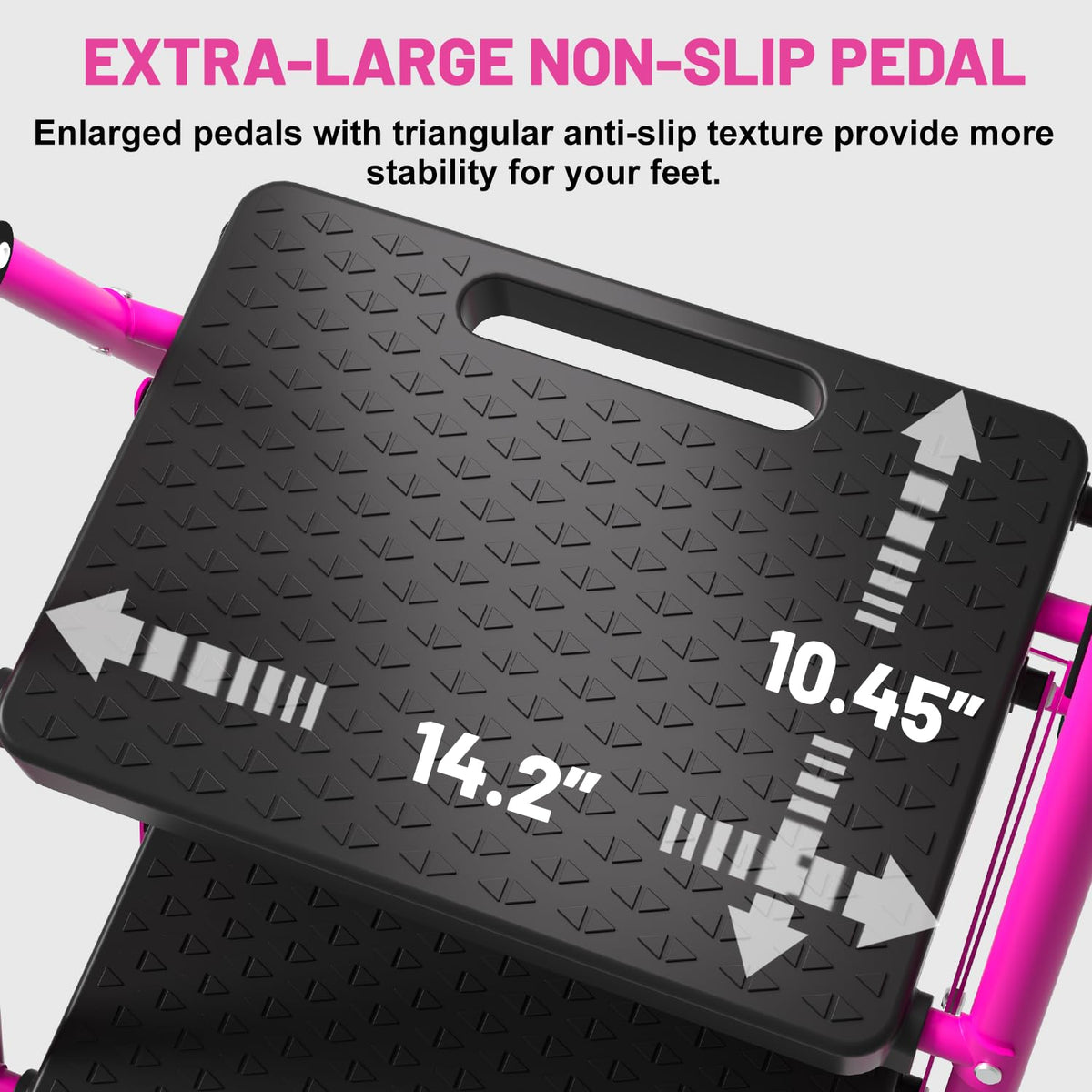 Pink Foldable 2 Step Ladder F960