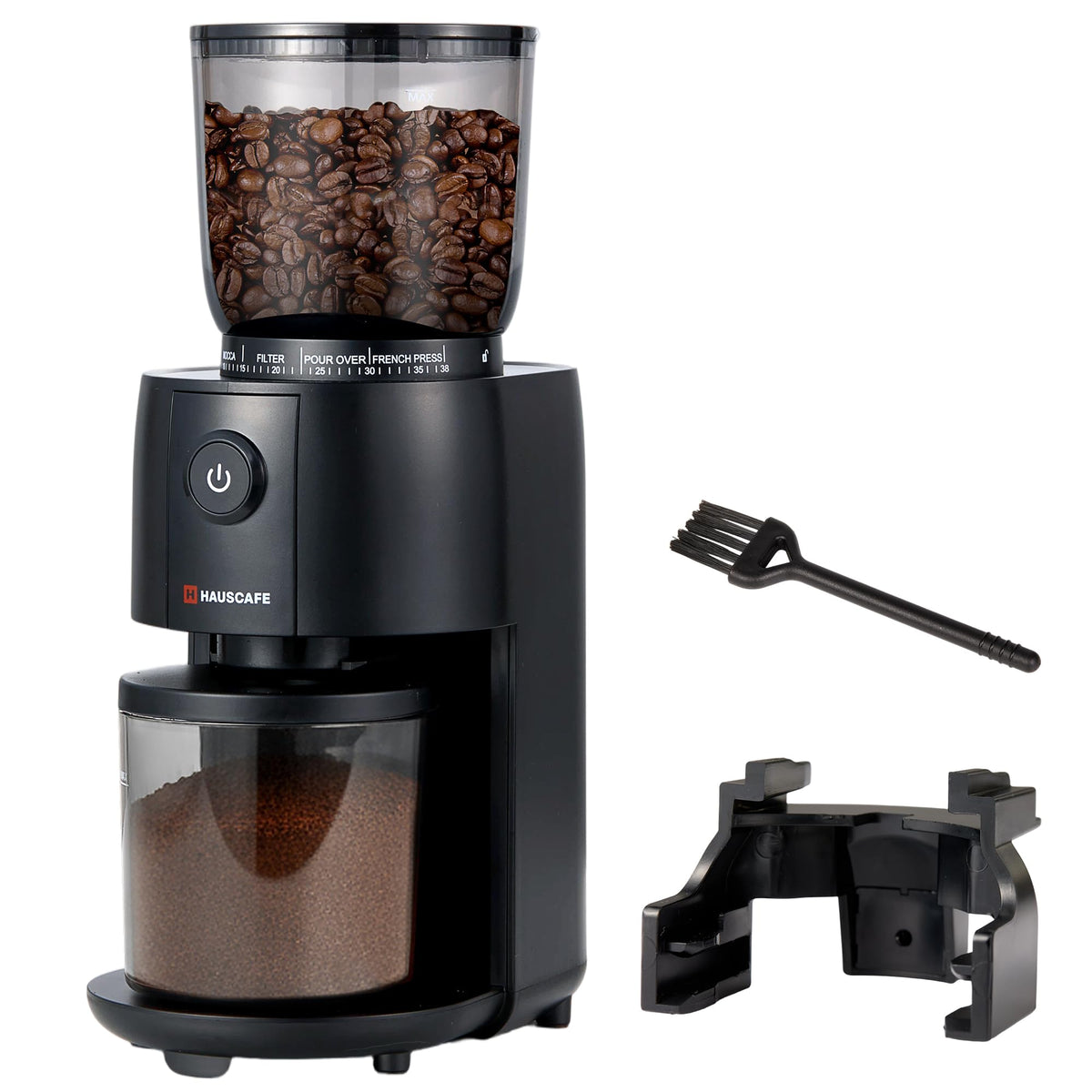 Electric Burr Coffee Grinder with 38 Grind Settings, Black M2013