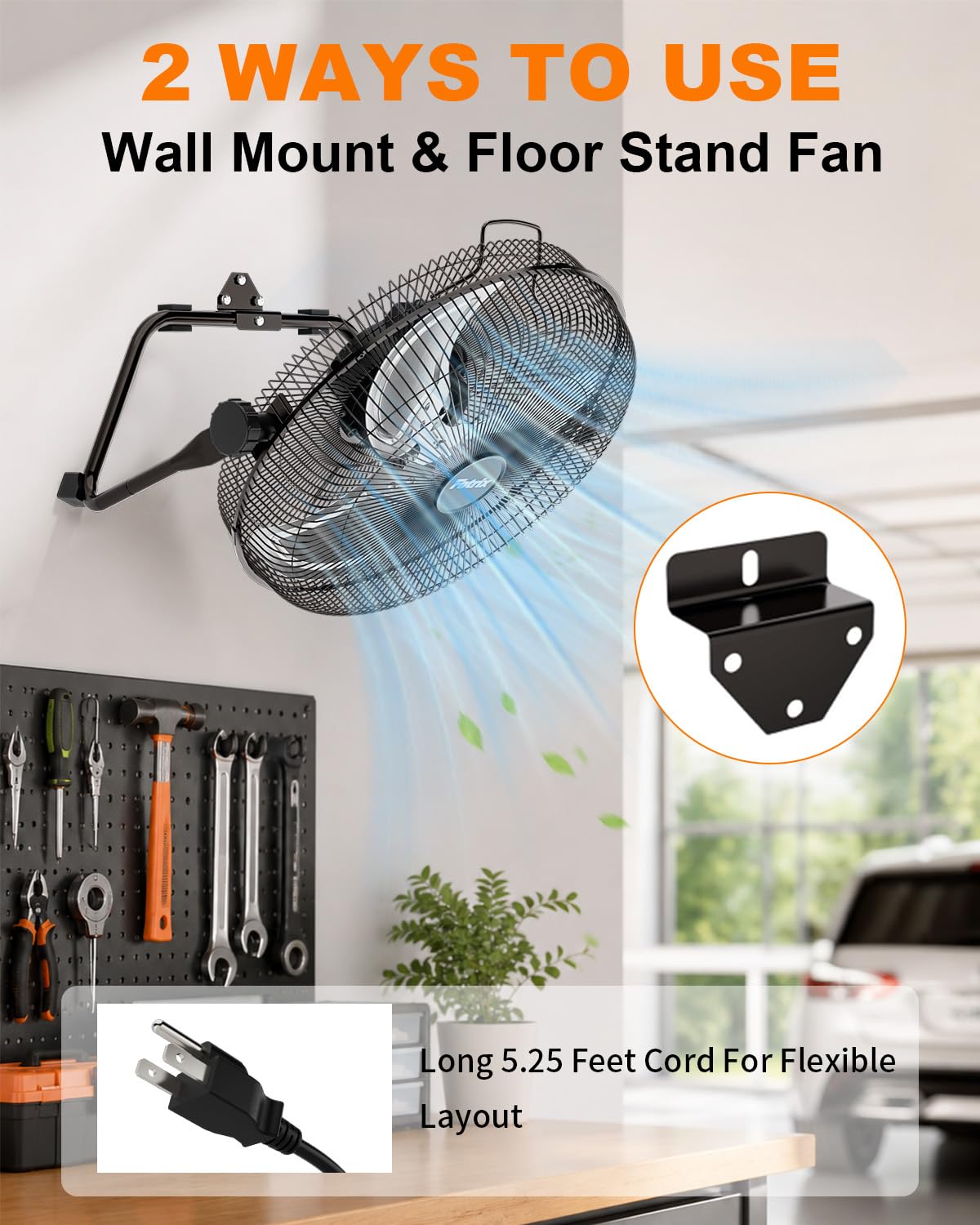 20 Inch High Velocity Floor Fan X23058