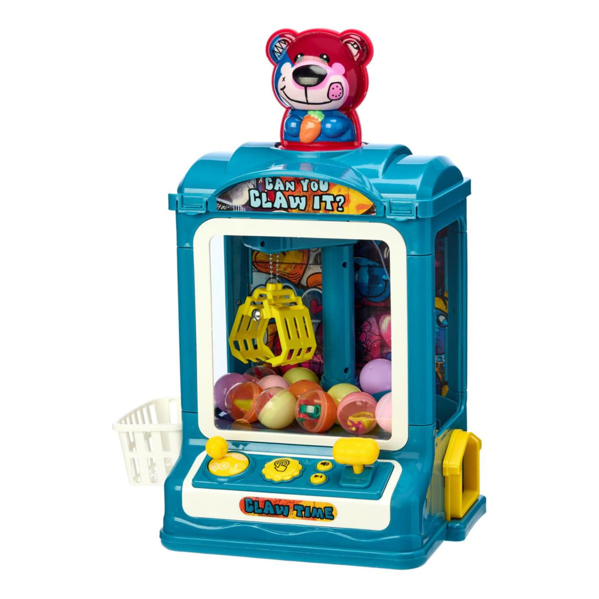 Crane Game Toy with Removable Bear and Music E82091
