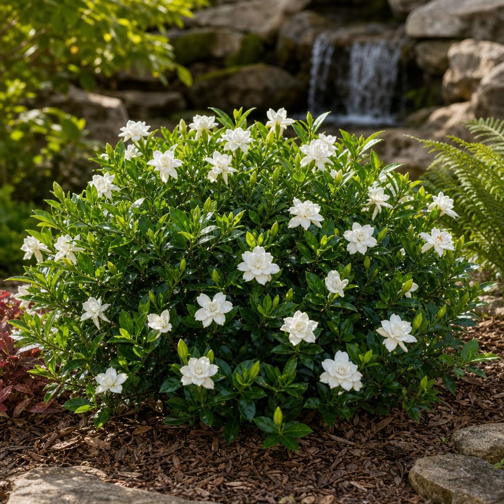 Frostproof Gardenia 2 Gallon Plants Fragrant Blooming Shrub B758