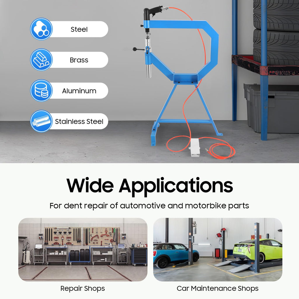 Pneumatic Planishing Hammer Metal Fabrication Set H5600
