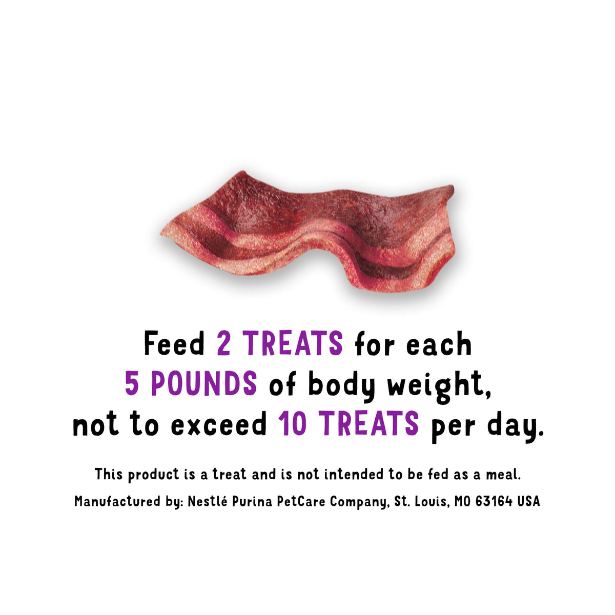 Dog Treats with Bacon 25 oz Pouch S232331