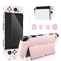 Pink Protective Hard Cover for Nintendo Switch OLED B52341