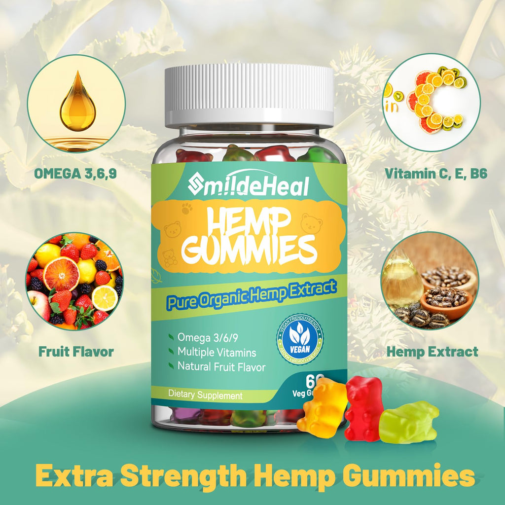 Hemp Gummies 1,500,000 MCG J6556