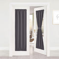 Grey Blackout Thermal Insulated Curtains A972454