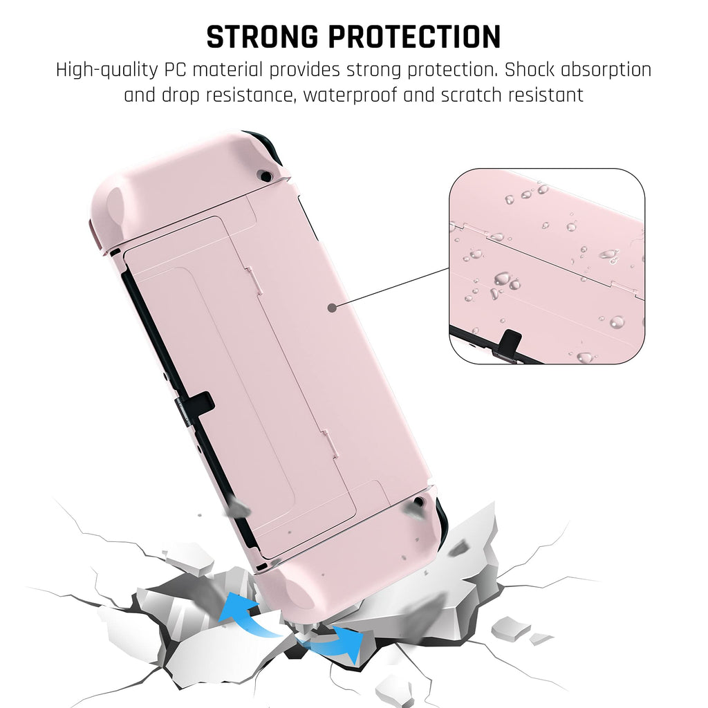 Pink Protective Hard Cover for Nintendo Switch OLED B52341