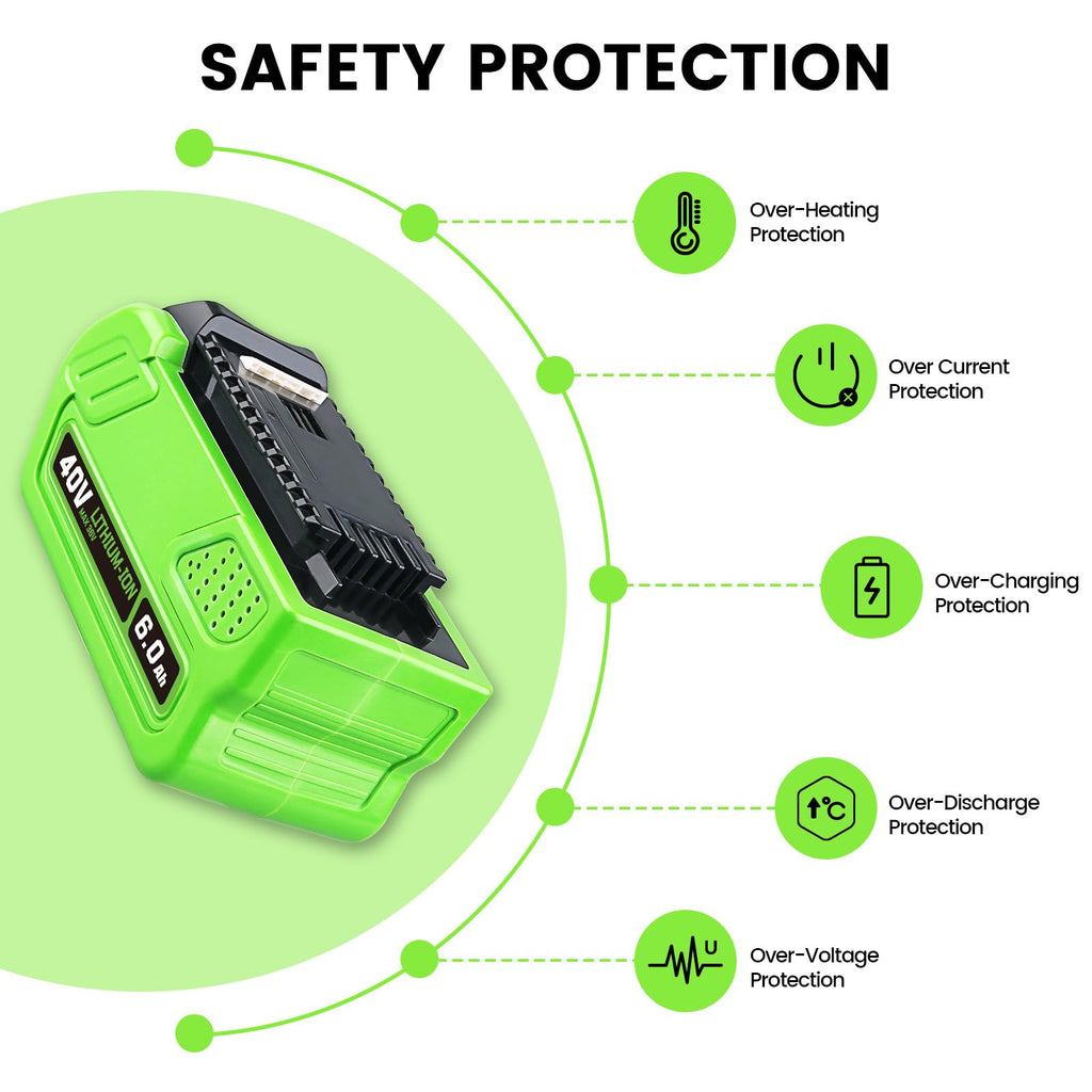 6000mAh Lithium Battery Replacement O1210