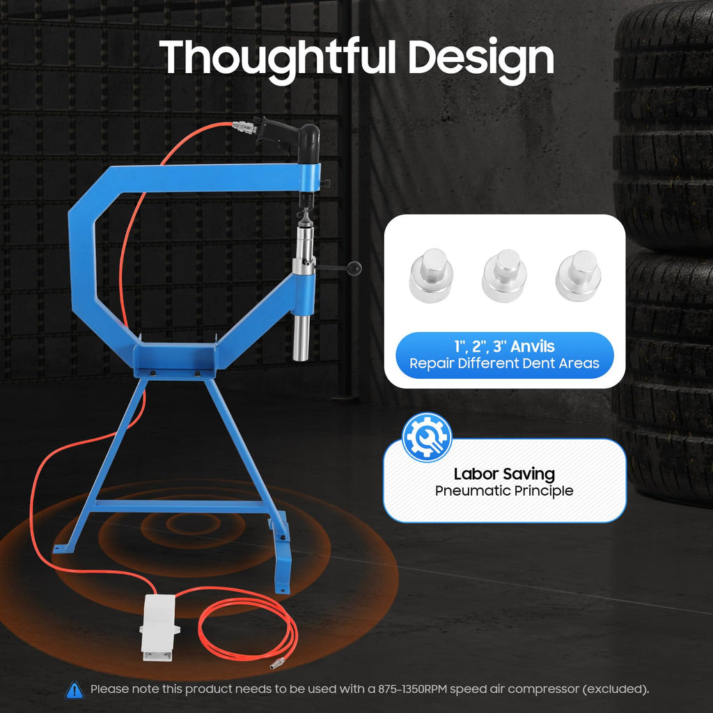 Pneumatic Planishing Hammer Metal Fabrication Set H5600