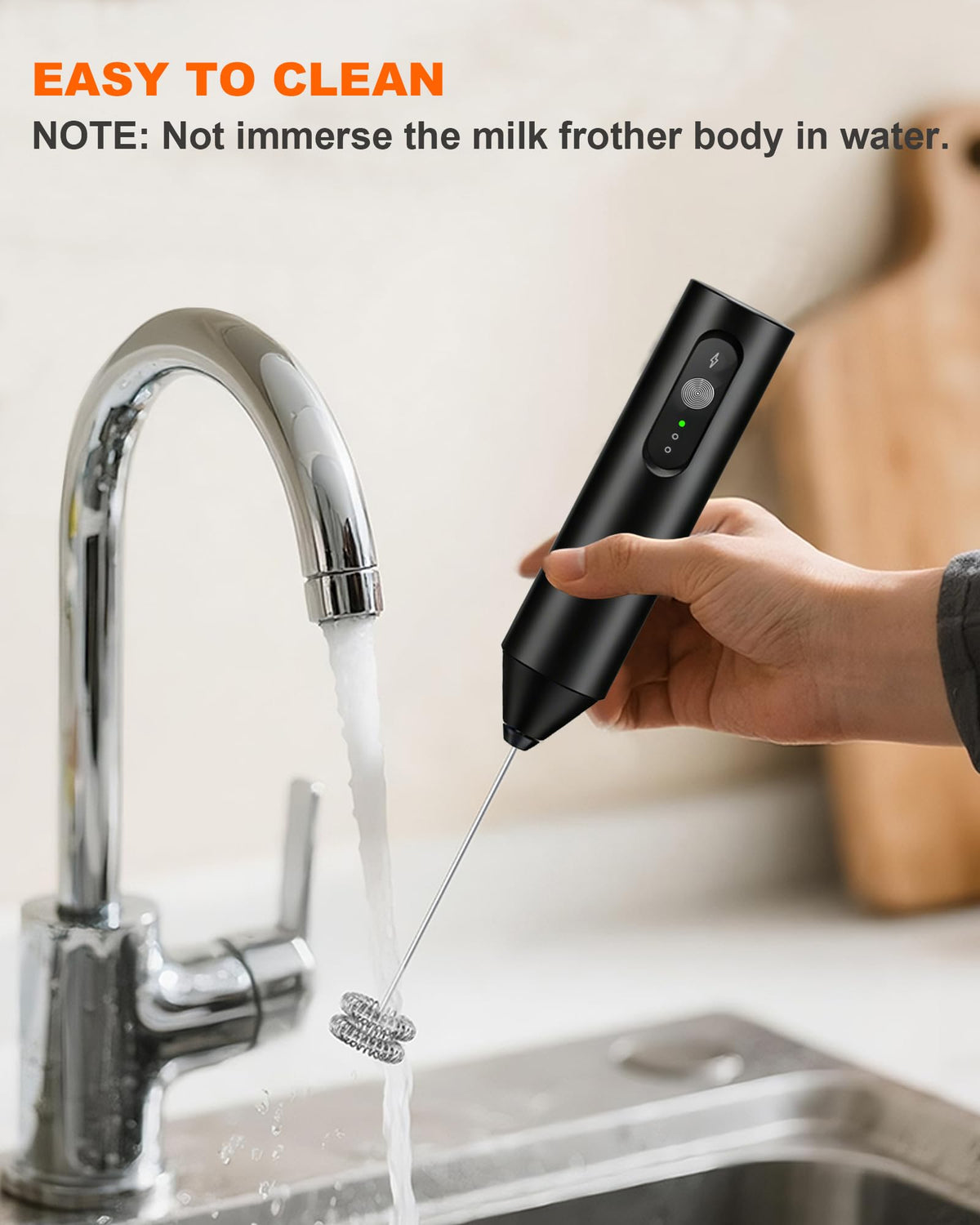 Rechargeable Handheld Milk Frother R438
