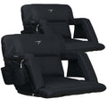 Wide Padded Bleacher Chair with Back Support V1766