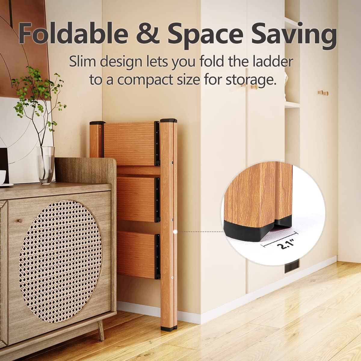 3 Step Lightweight Folding Step Stool P952425