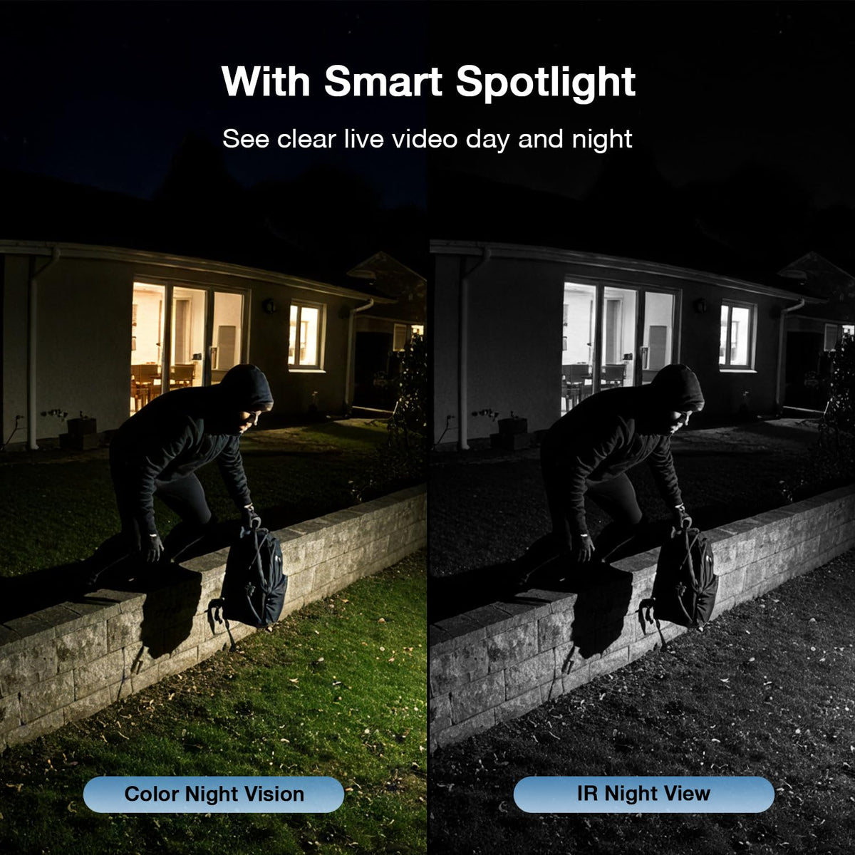 Wireless Solar Security Camera System H214465