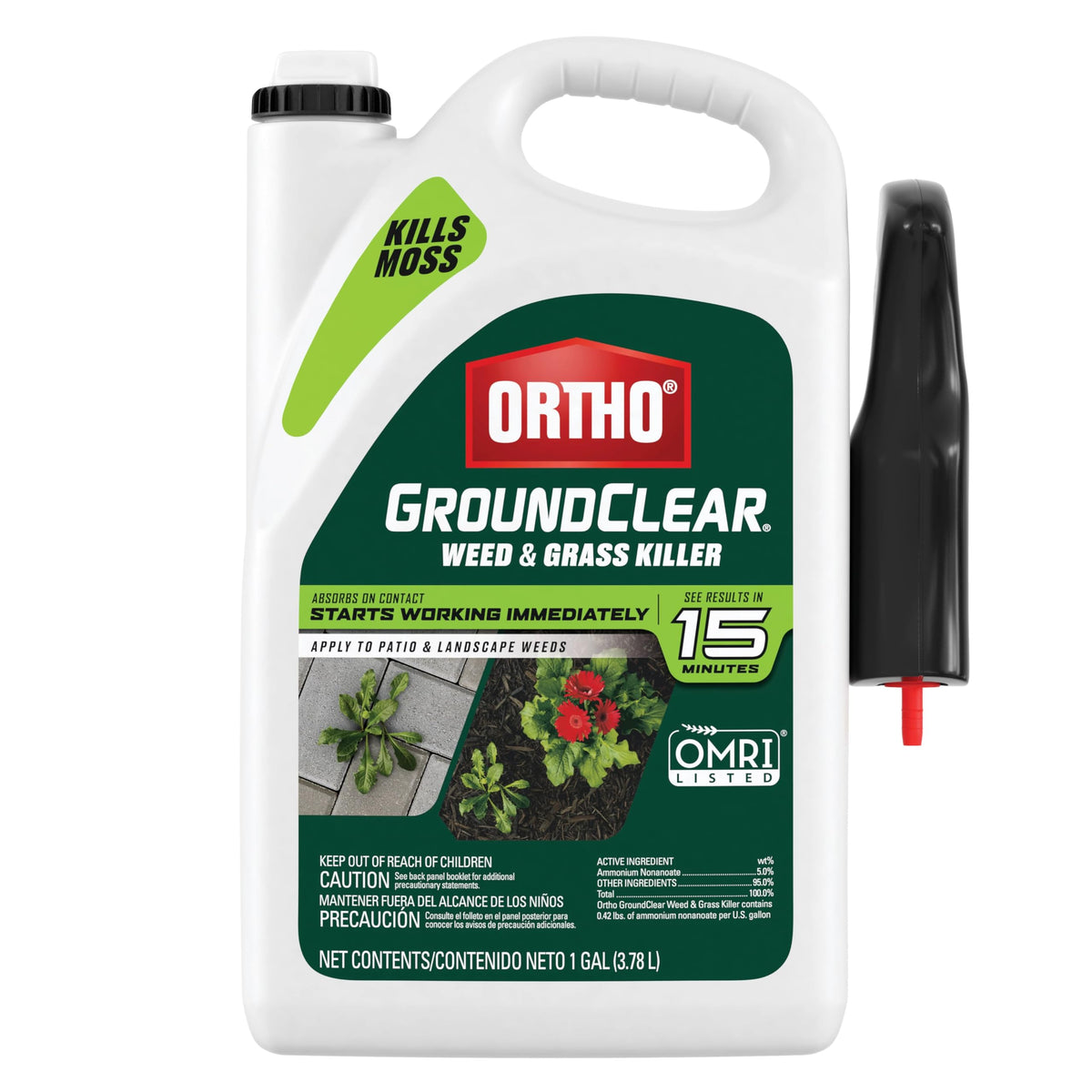 Weed & Grass Killer with Comfort Wand, 1 gal. N47695