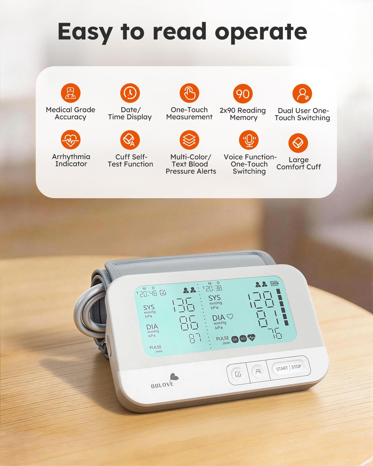 Blood Pressure Monitor B80838
