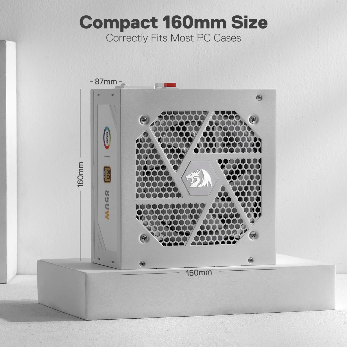 850 Watt 80+ Gold Fully Modular PSU B516