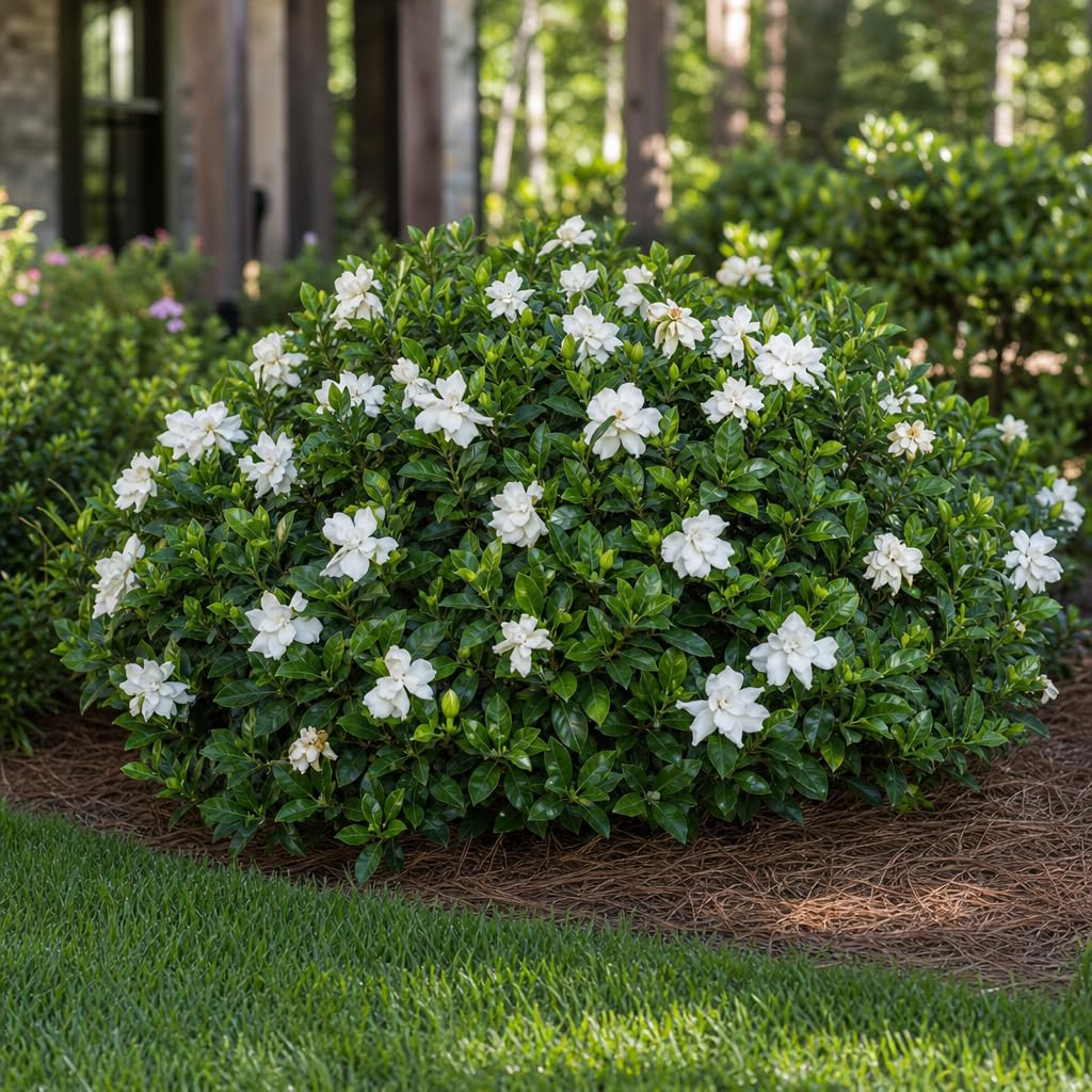 Frostproof Gardenia 2 Gallon Plants Fragrant Blooming Shrub B758