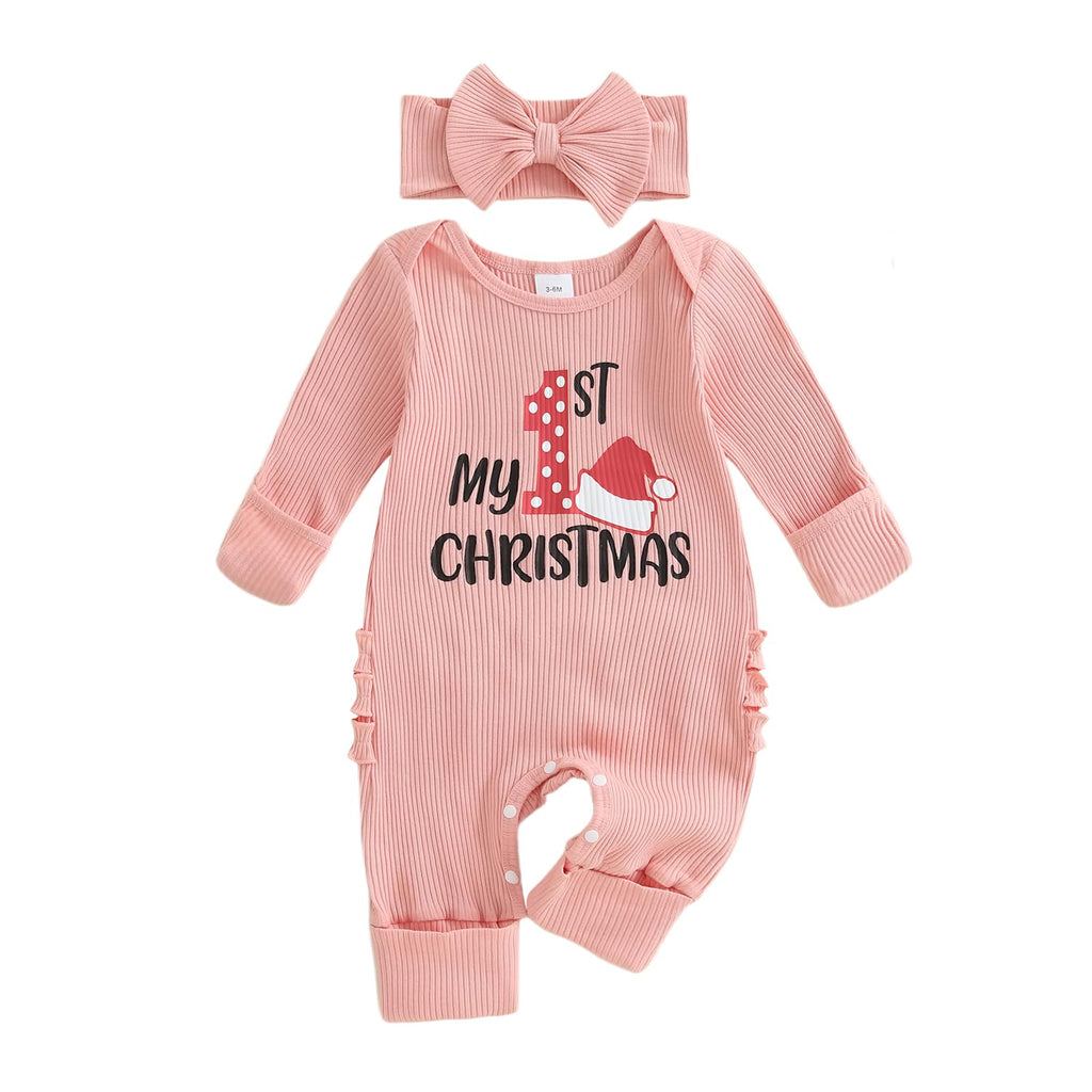 Baby Girl Long Sleeve Romper Jumpsuit H4136